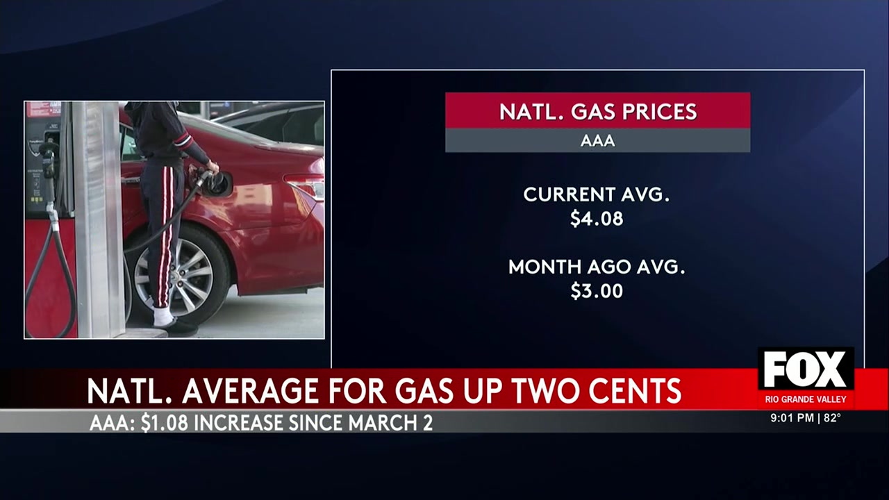Gas Prices Hit New Highs Ahead Of Easter | FOX RGV