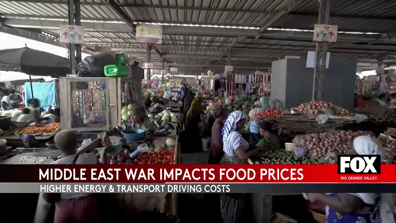 Surge In World Food Prices Amid Middle East Conflict
