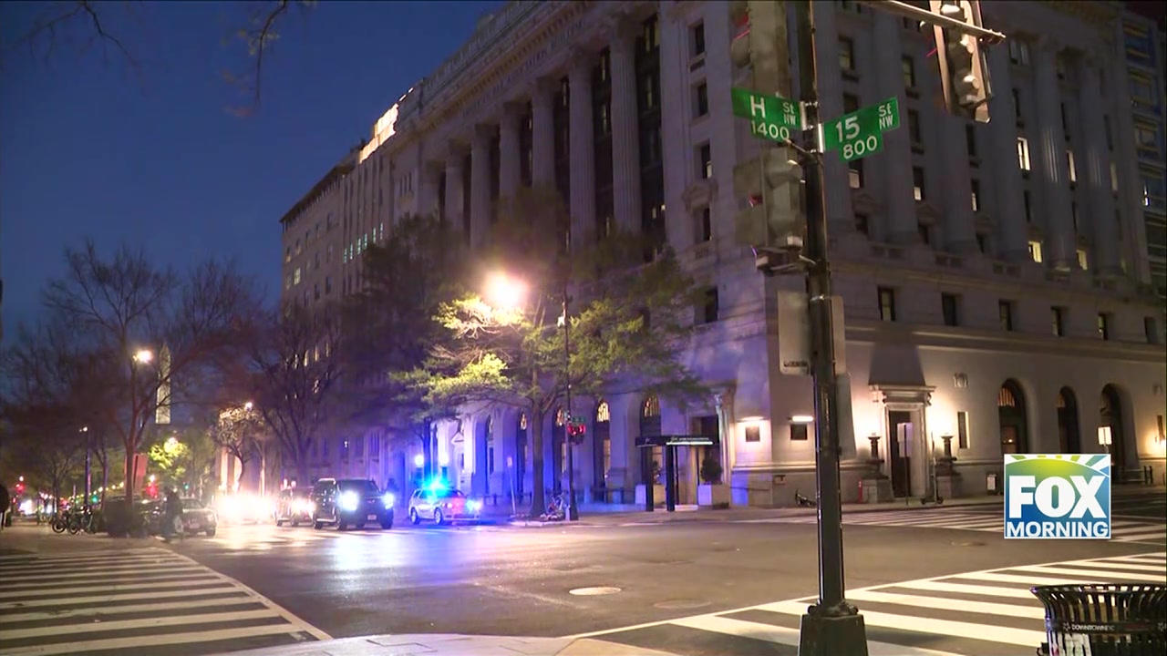 Gunfire Reported Near The White House