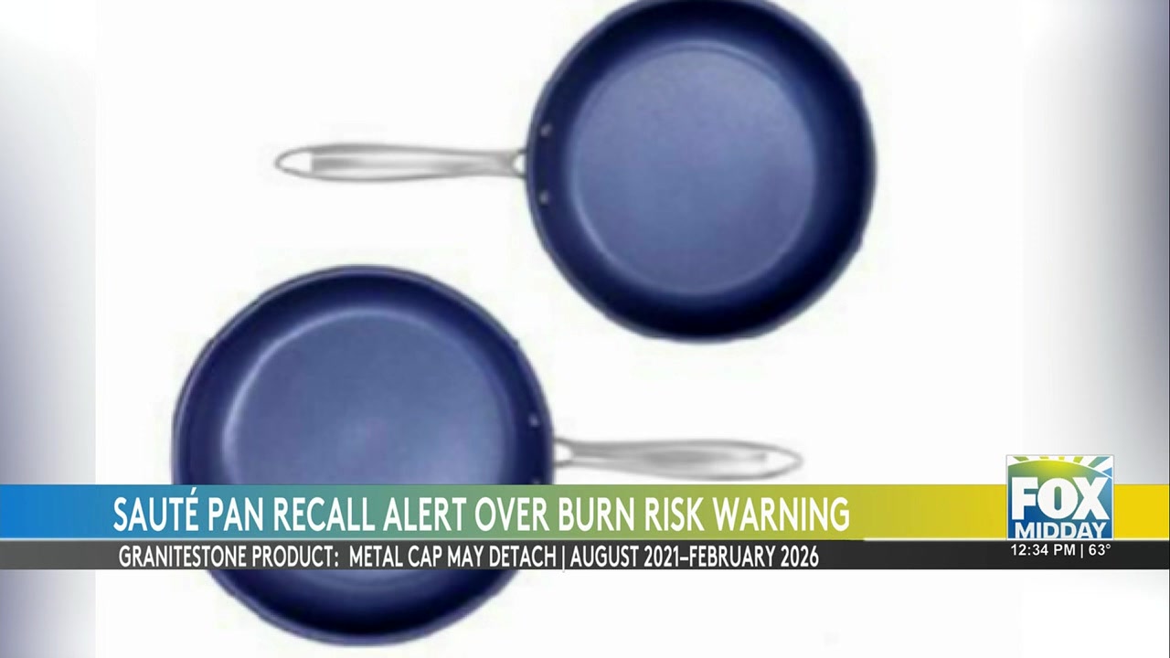 Saute Pan Recall: Recall Alert: Burn Risk From Saute Pans