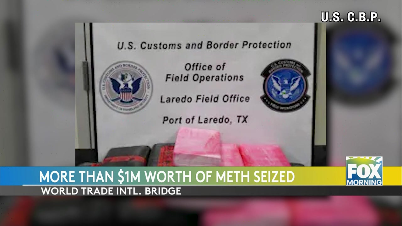 Meth Seizure: Over $1 Million Worth Of Meth Seized At World Trade Bridge