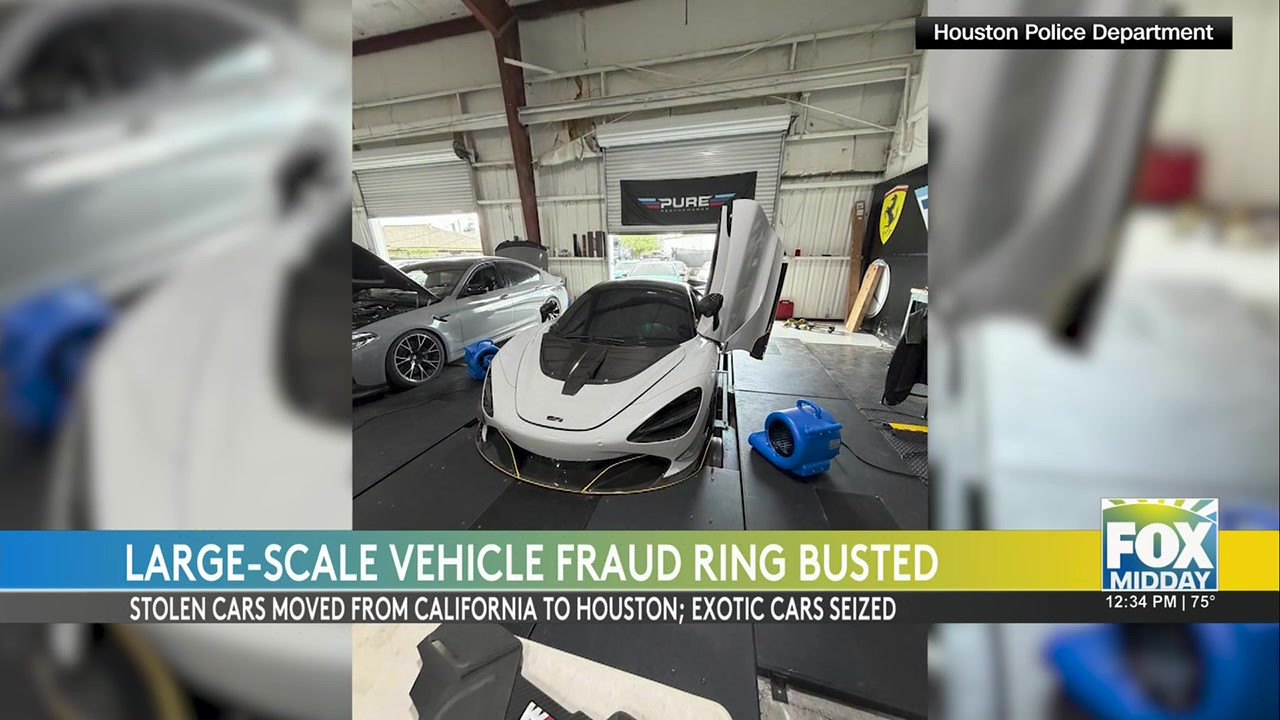 Houston Crime: Houston Police Dismantle Extensive Vehicle Theft Ring