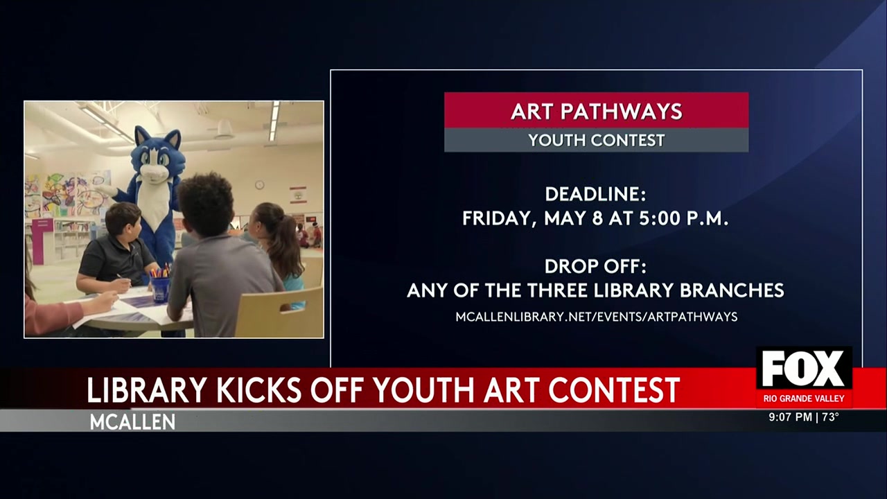 McAllen Public Library Hosts First Young Art Contest