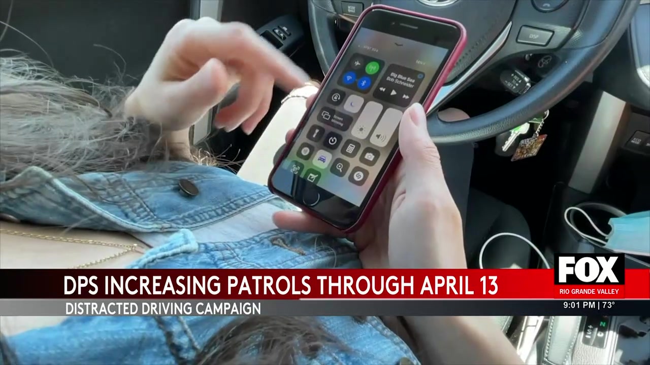Distracted Driving Campaign Increases Troopers On Texas Highways