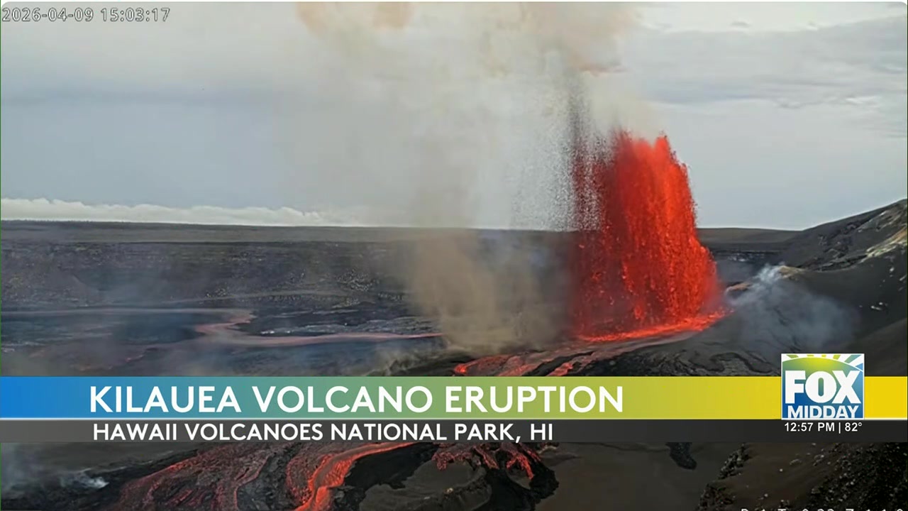 Kilauea Volcano Erupts In Hawaii: Nature’s Stunning Display