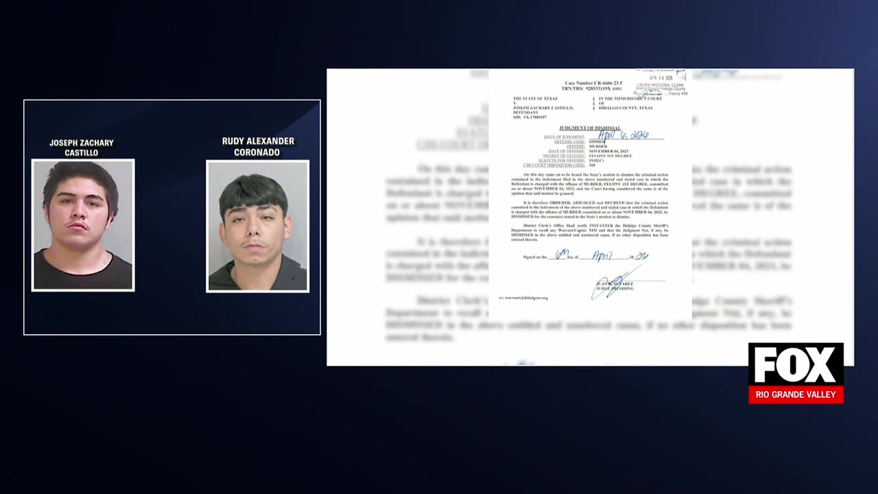 Homicide Charges Dismissed In Edinburg