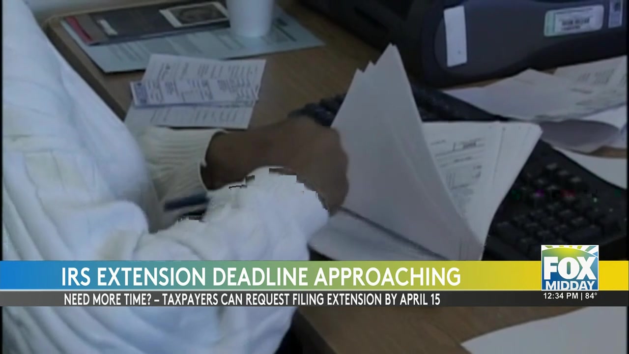 IRS Tax Filing Extension Reminder As Deadline Looms