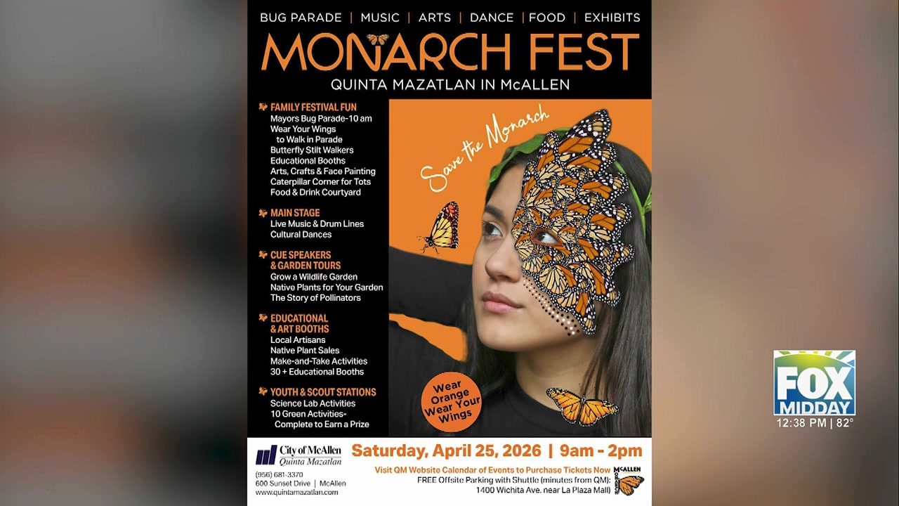 Monarch Fest Set To Sweep Through The RGV