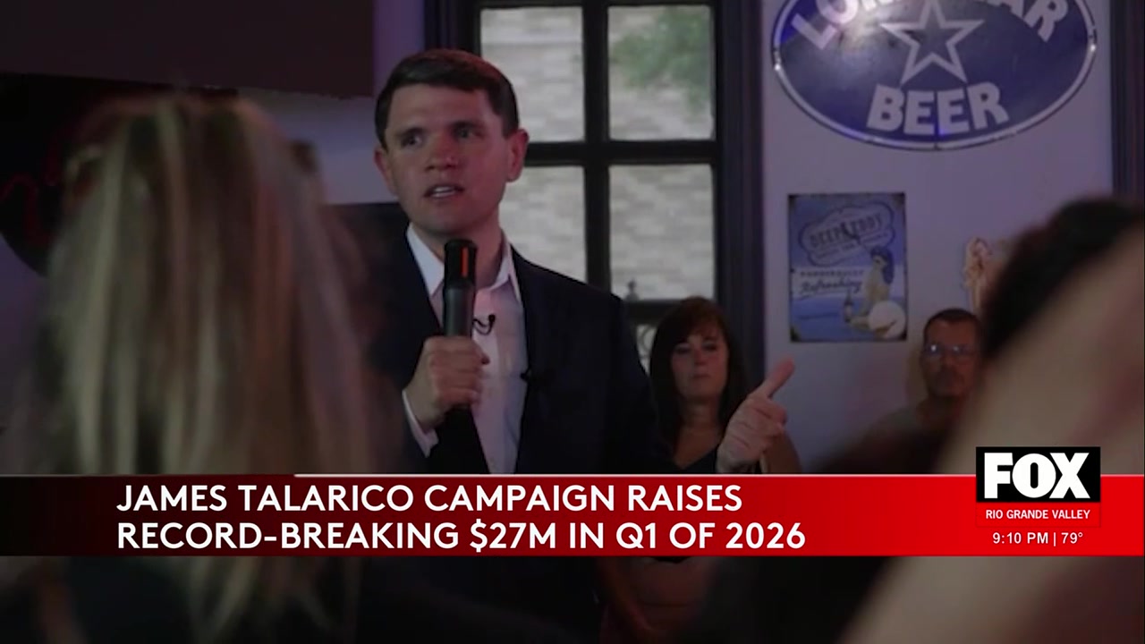 Texas Democrat James Talarico Reports Record Fundraising