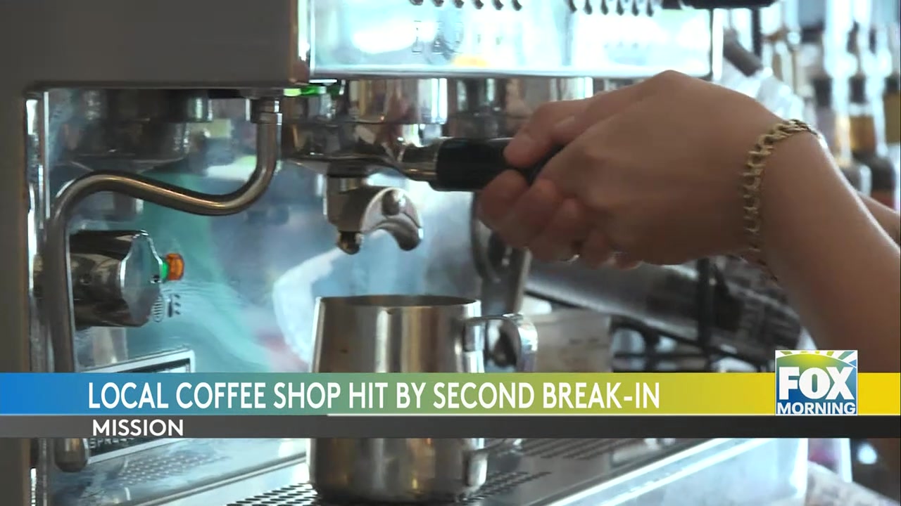 Mission Coffee Shop Faces Another Break-In