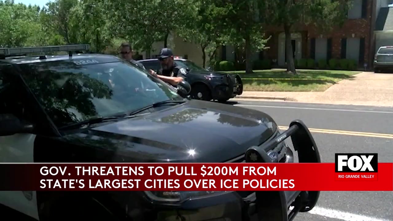 Greg Abbott: Texas Cities Face $200 Million In Public Safety Losses Over Immigration Dispute