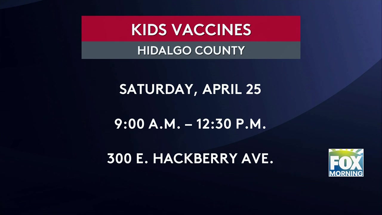 Hidalgo County Hosts National Childhood Immunization Day Event