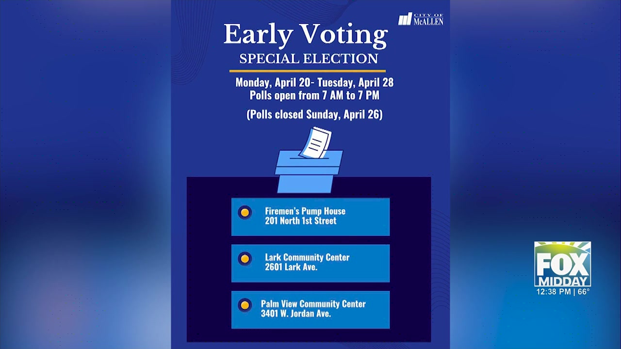 Early Voting Begins In Hidalgo County For Local And Special Elections