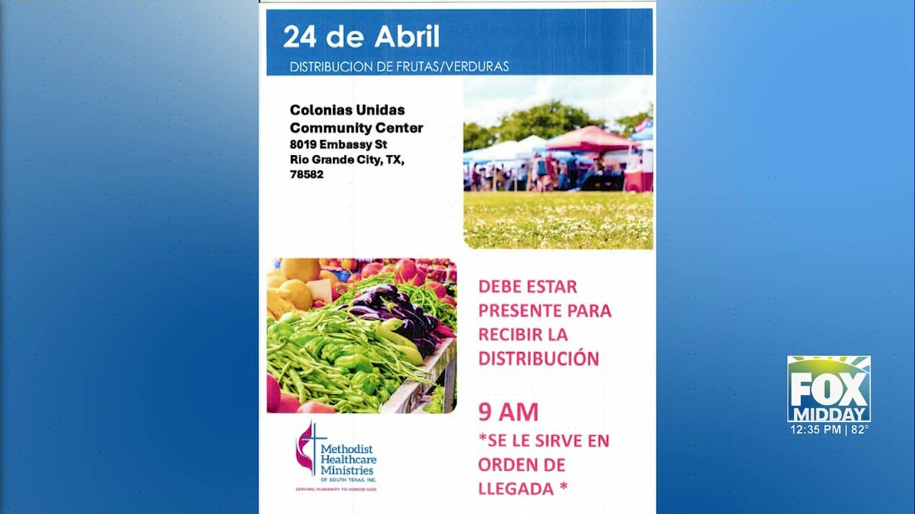 Rio Grande City Food Distribution To Support Families In Need