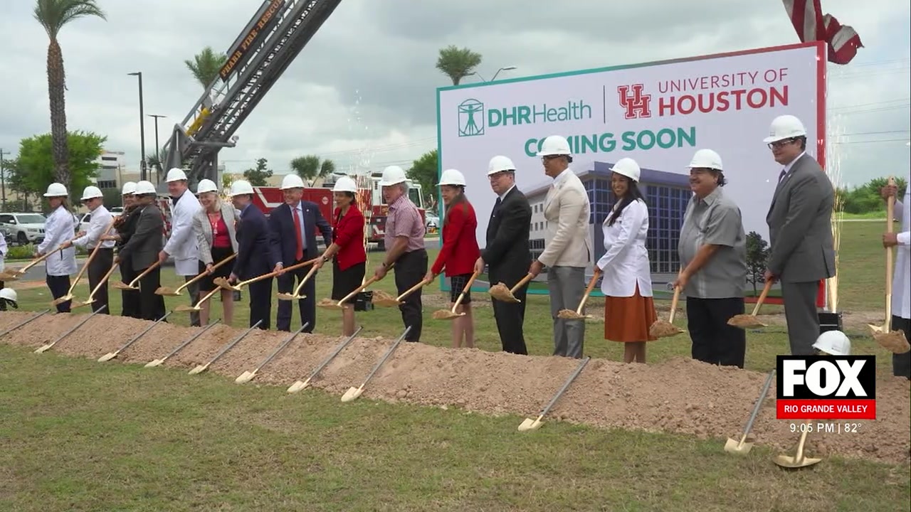 McAllen Medical Research Center: University Of Houston And DHR Break Ground On Medical Research Center In McAllen