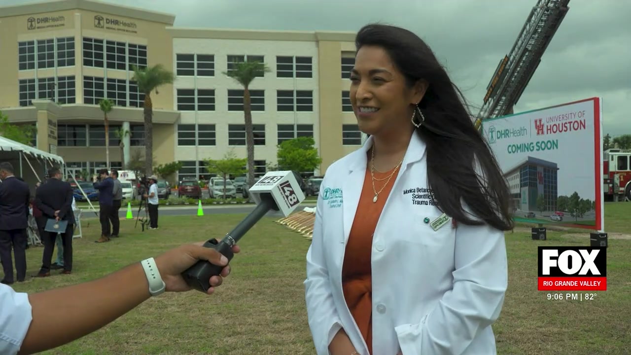 University Of Houston And DHR Break Ground On $15 Million Medical Training Center In McAllen
