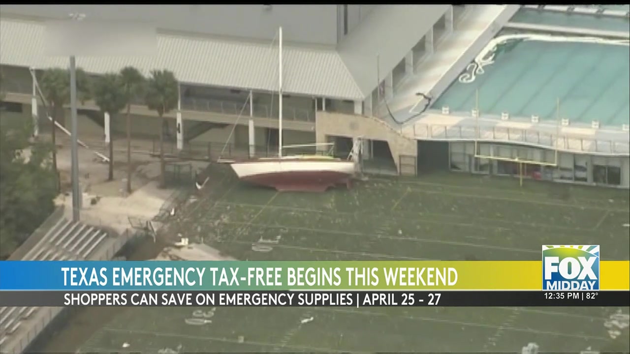 Texas Emergency Preparation Tax-Free Weekend Announced