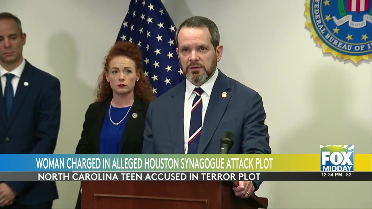 Houston Synagogue Plot: FBI Foils Synagogue Attack Plot In Houston; North Carolina Woman Charged