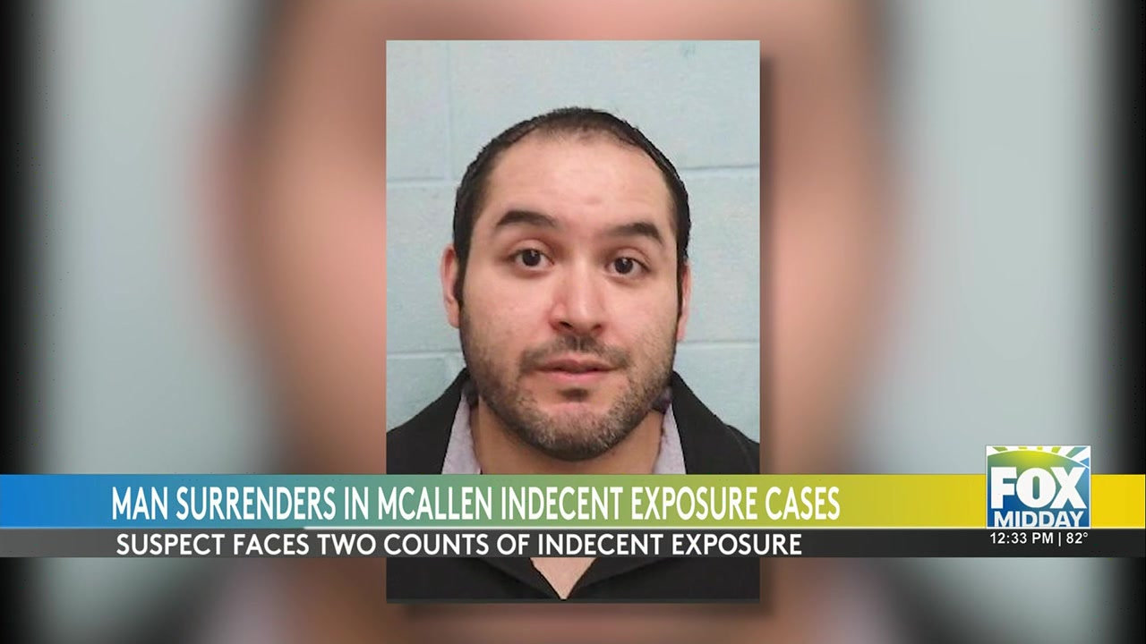 McAllen Man Surrenders After Indecent Exposure Cases