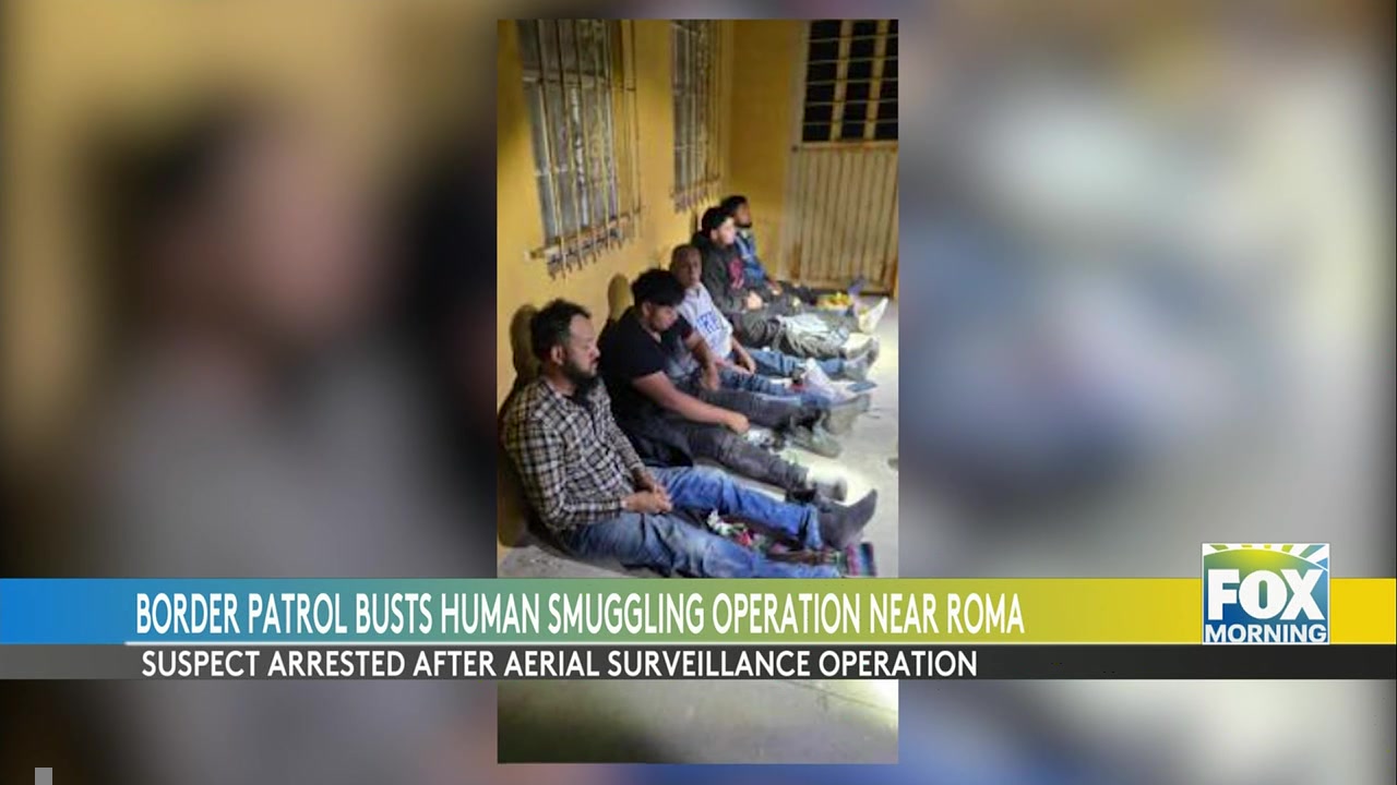 Rio Grande City Border Patrol Agents Use Aerial Surveillance To Arrest Human Smuggling Suspect