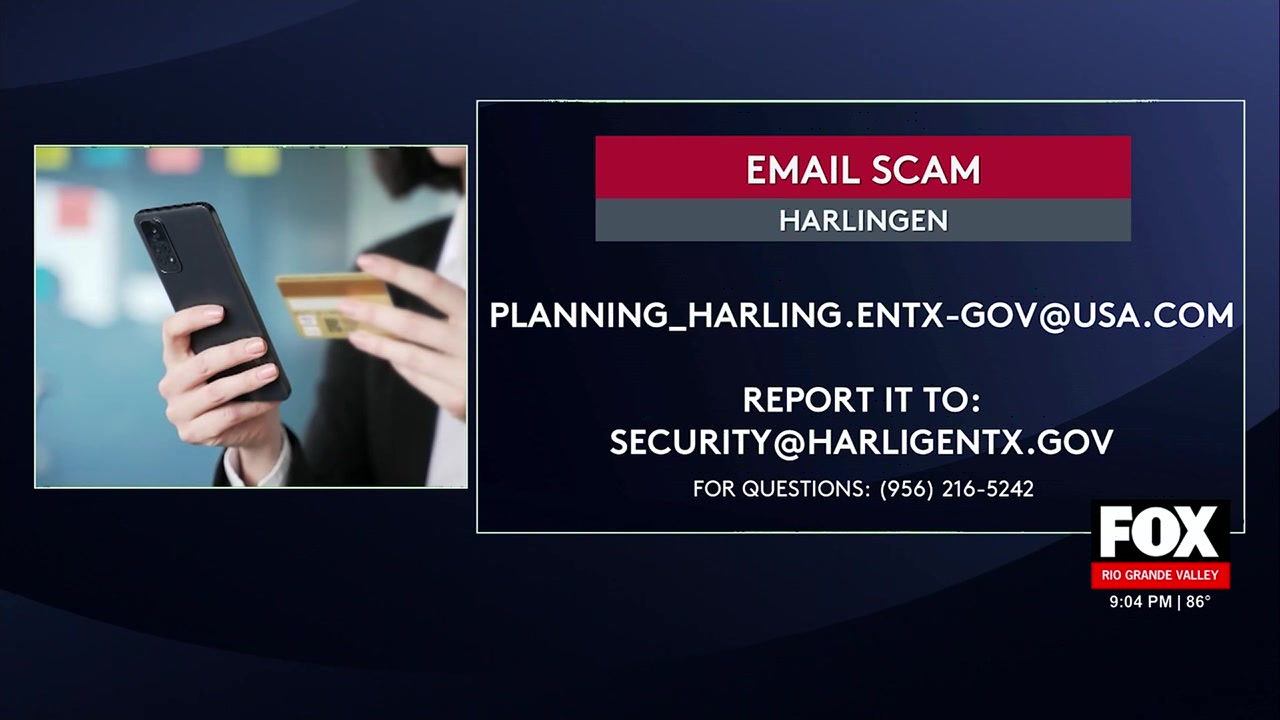 Harlingen Scam: Fraudulent Emails Target Harlingen Contractors And Developers