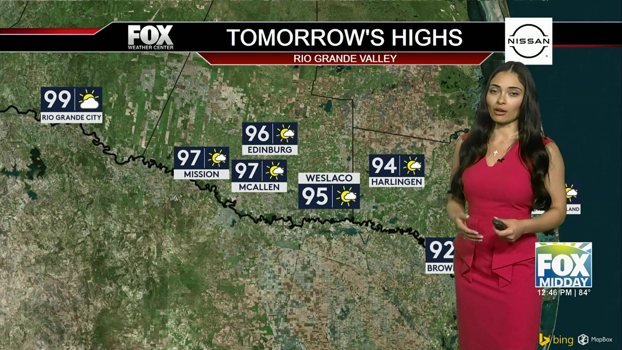 South Texas Weather: Your Extended Valley Forecast: Triple-Digit Heat, Rain Chances & A Weekend Cooldown
