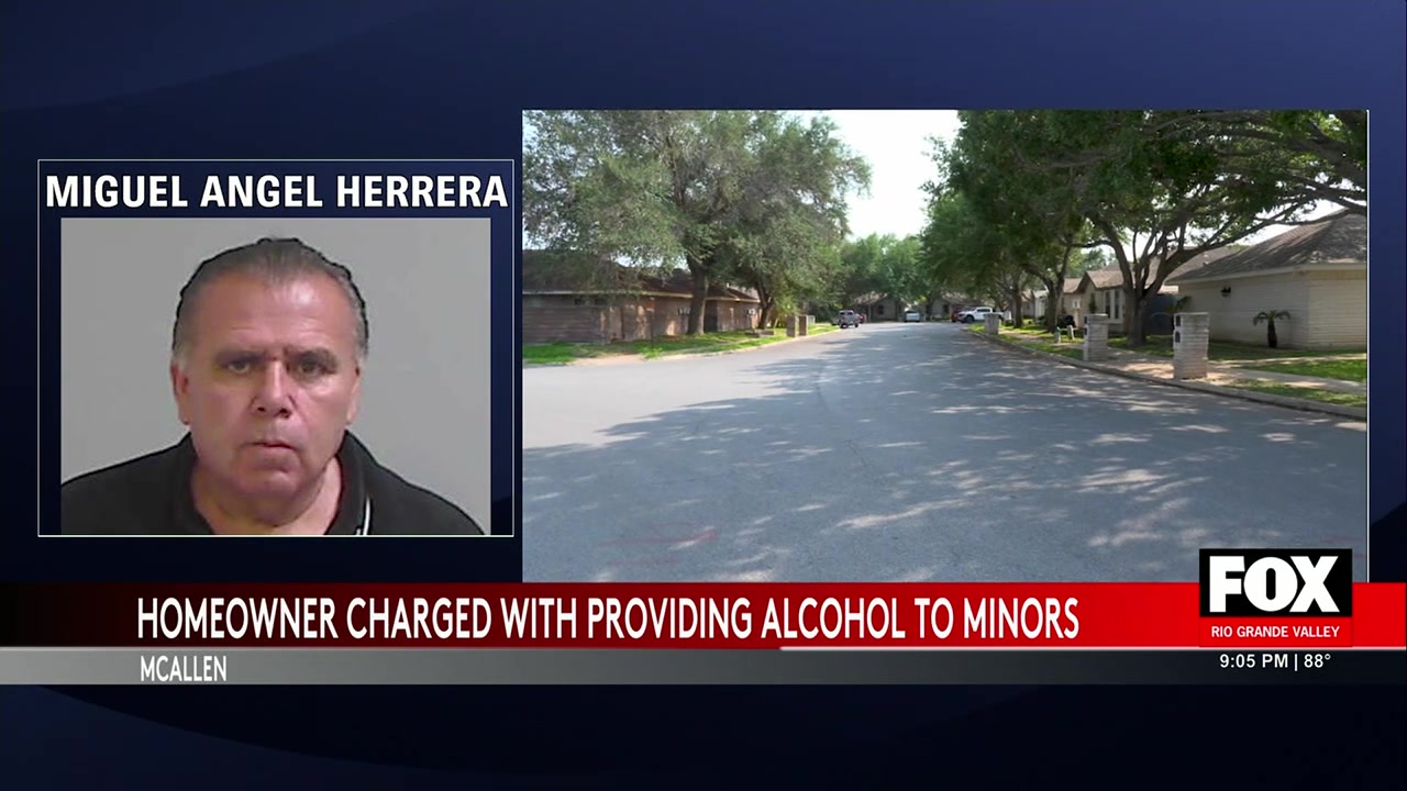 McAllen Underage Drinking: McAllen Man Arrested For Furnishing Alcohol To Over 50 Minors At House Party