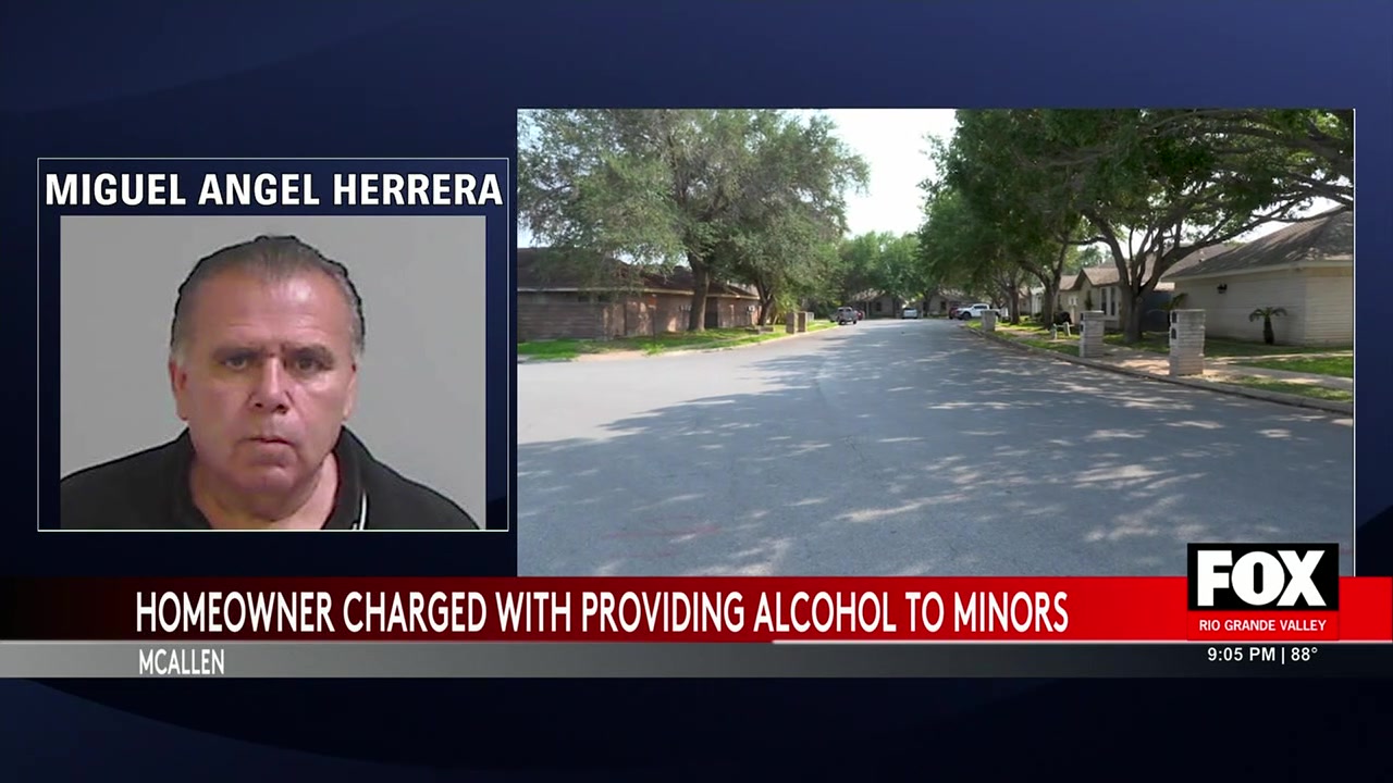 McAllen Underage Drinking: McAllen Man Charged After Providing Alcohol To Dozens Of Minors