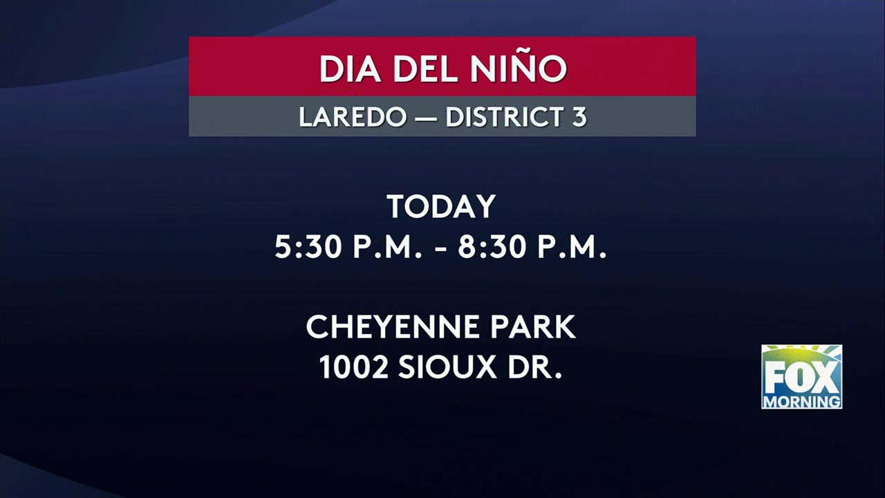 Laredo Celebrates ‘Día Del Niño’ With Free Family Festivities At Cheyenne Park