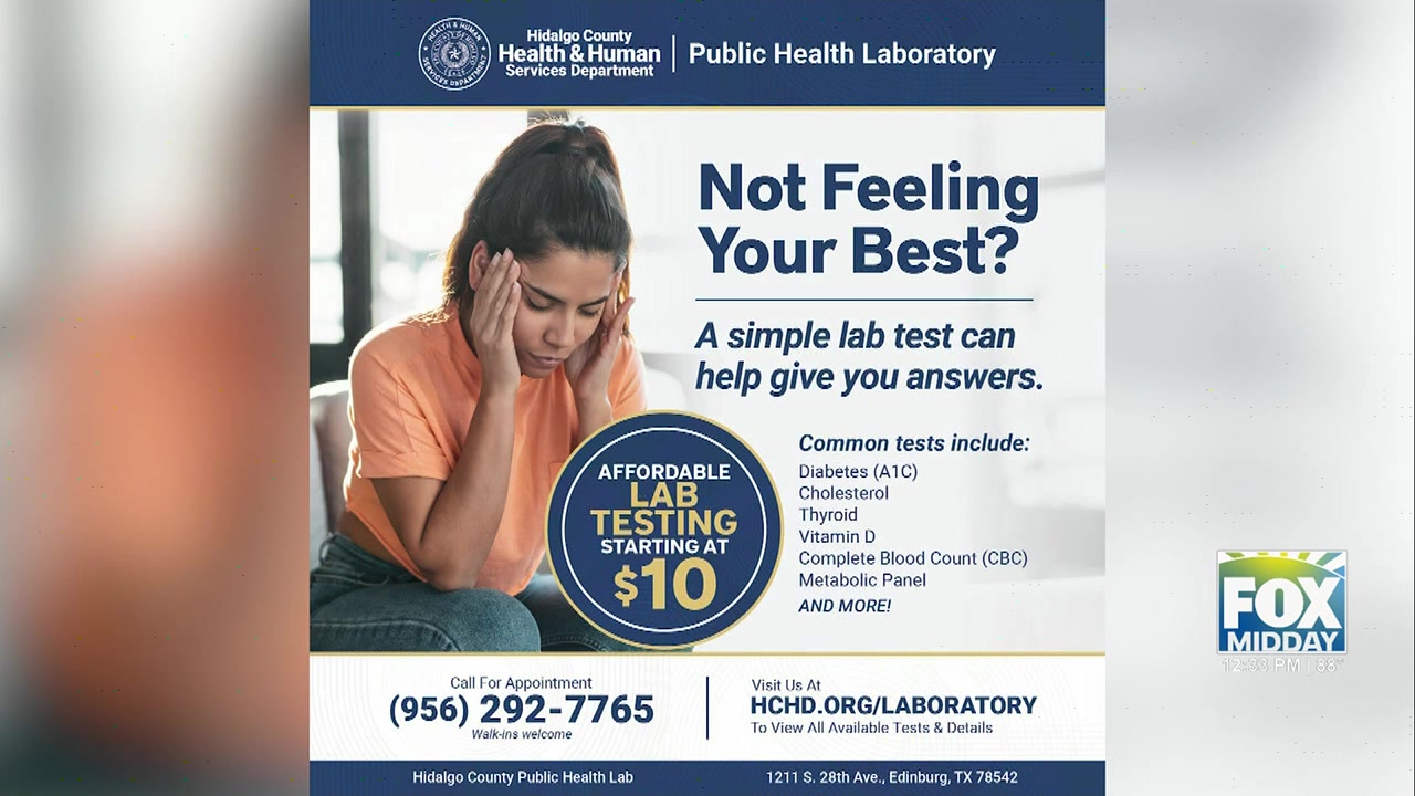 Public Health Lab: Local Health Lab Urges Early Detection And Community Screenings