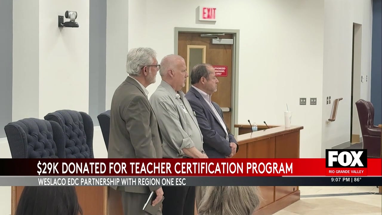 Westlaco EDC: Westlaco Invests In Future Teachers With Grant To Region 1 Program