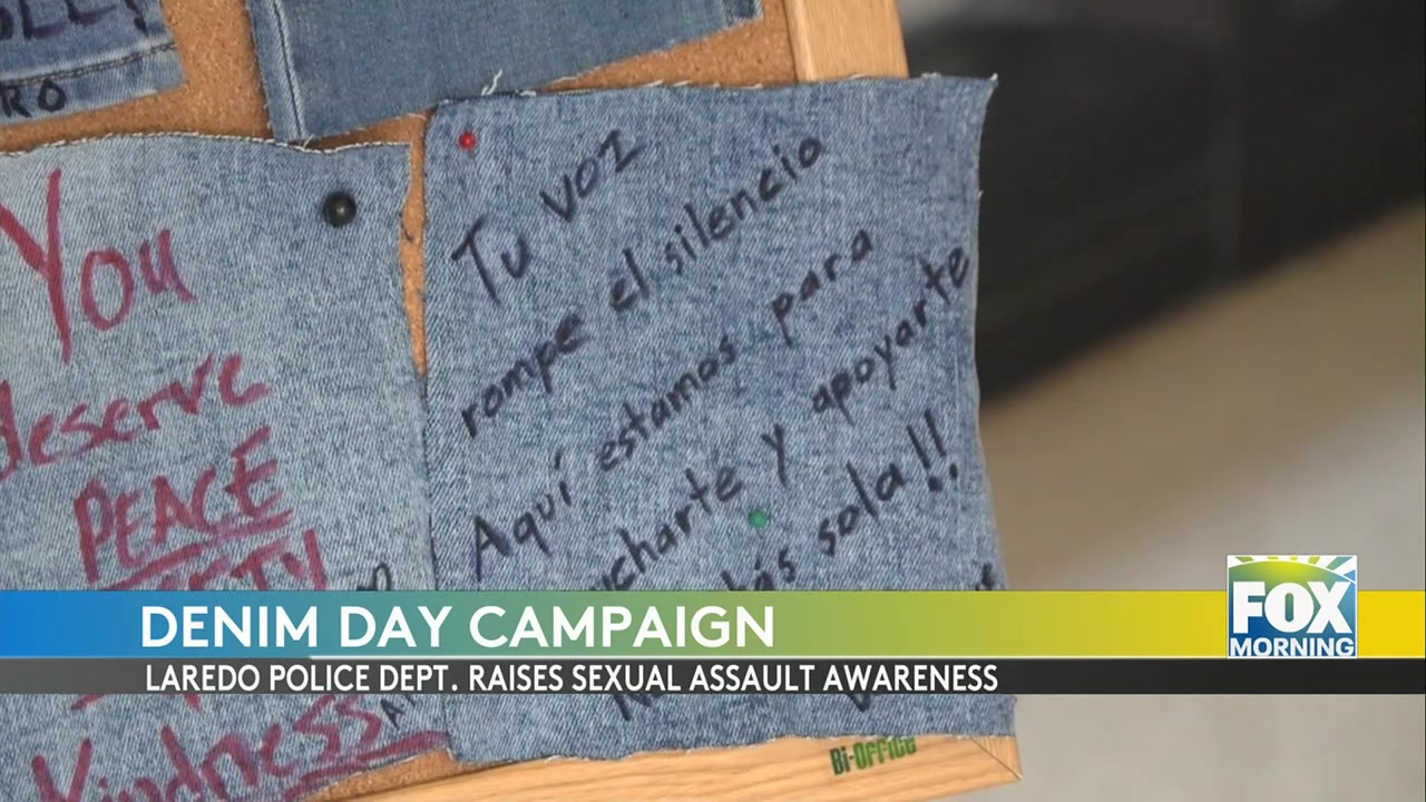 Denim Day Laredo: Law Enforcement Honors Denim Day To Raise Sexual Assault Awareness In Laredo