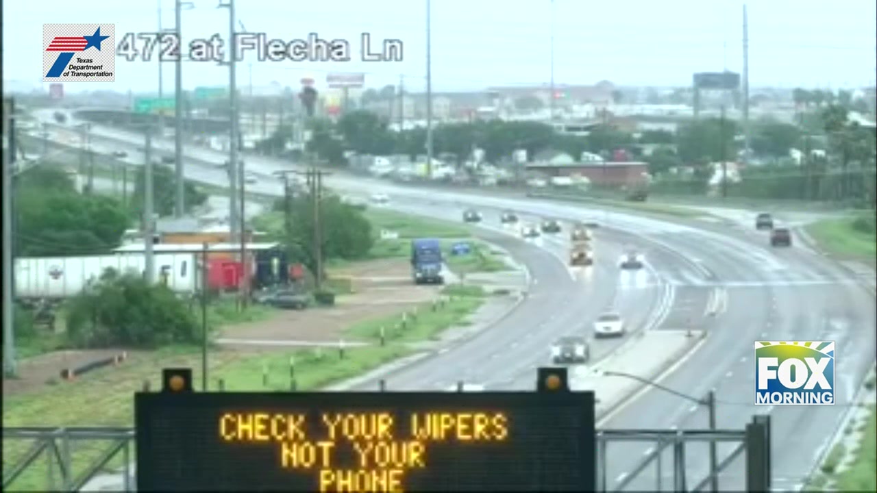 Laredo Traffic: Friday Morning Traffic Conditions: Light But Steady With Local Rainfall