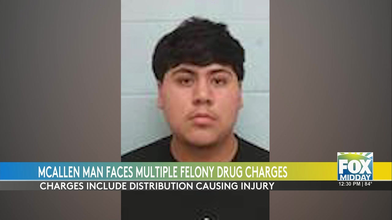 McAllen Drug Arrest: McAllen Man Arrested On Multiple Drug-Related Felony Charges