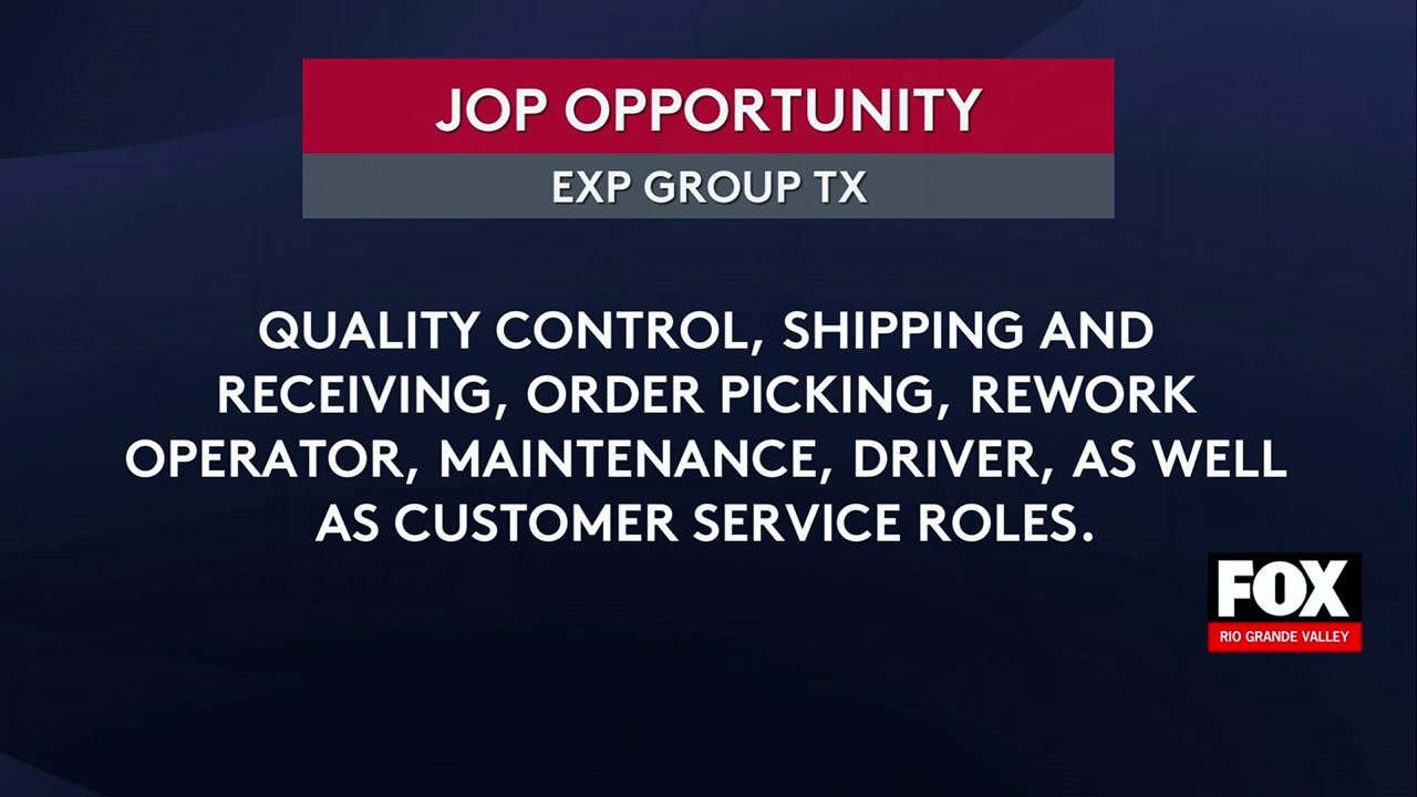 McAllen Job Openings: McAllen X Group Text Announces Warehouse Hiring: Multiple Job Openings With Weekly Pay