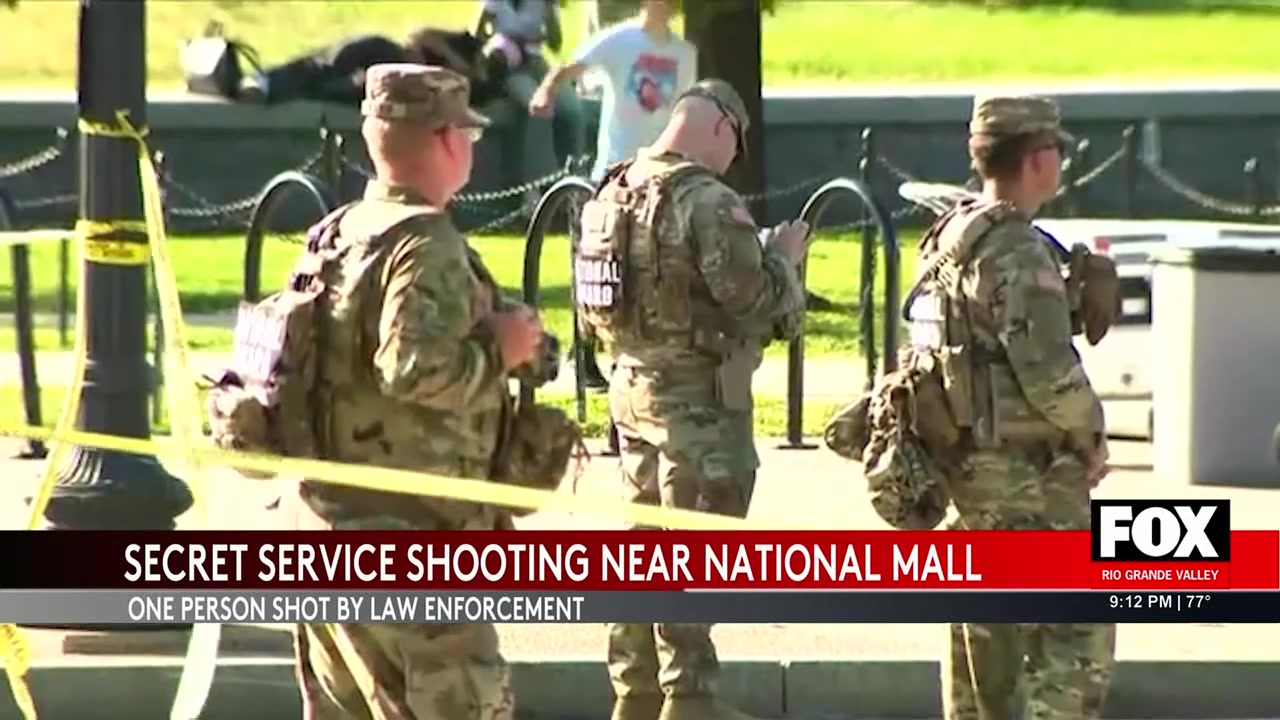 US Secret Service Shoots Suspected Gunman Near White House