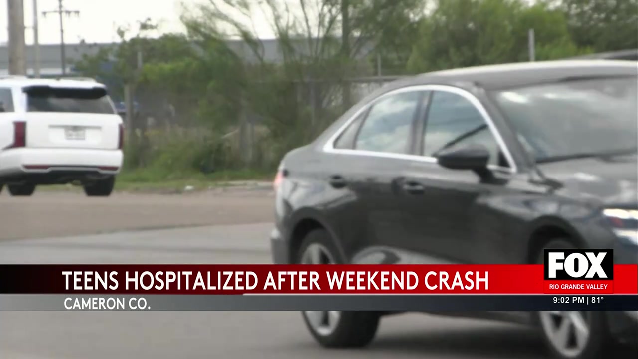 Cameron County Crash: Cameron County Teens Hospitalized After Two ...