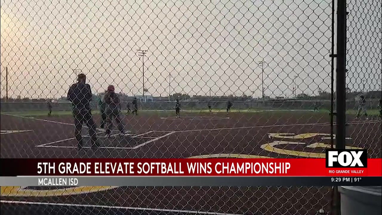 McAllen Youth Softball Champions Celebrate Victory Amid Citywide Playoff Season