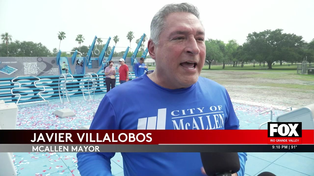 McAllen Fitness Court: McAllen Unveils New Outdoor Fitness Court To Boost Healthy Living