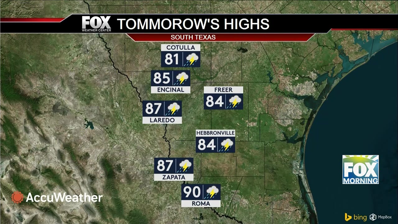 South Texas Weather Cools Off After Cold Front, More Rain Expected This Weekend