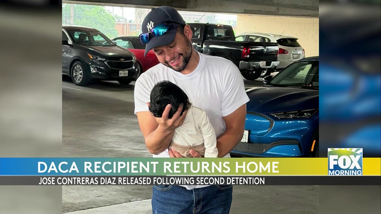 Released DACA Recipient Reunites With Family After Detention