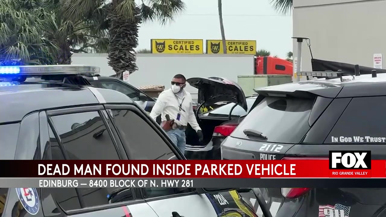 Edinburg Police Investigate Death Of Man Found In Car
