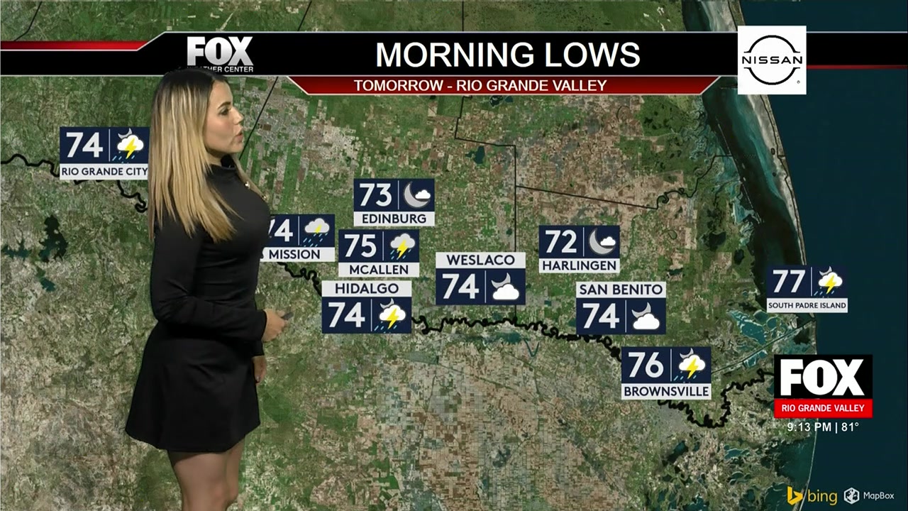 South Texas Weather Forecast: Full Weather Forecast: South Texas Braces For Overnight Thunderstorms And Hot Week Ahead