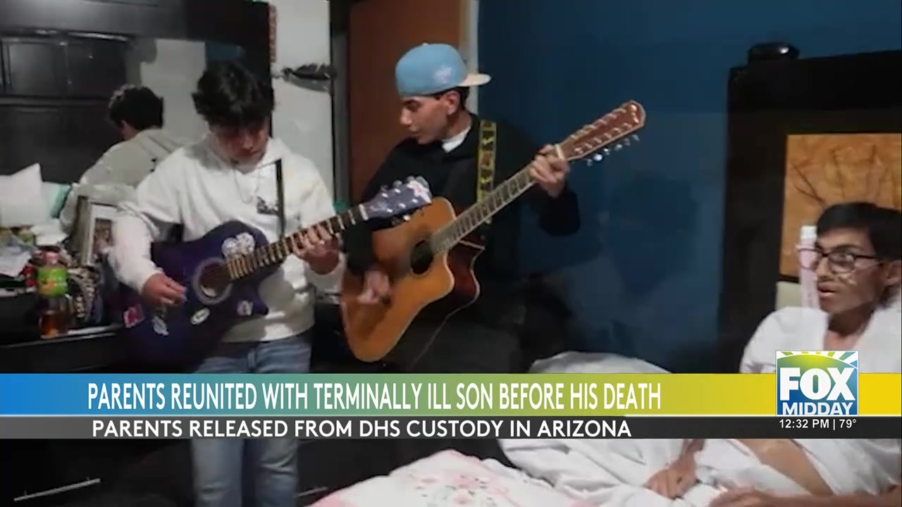 Immigration Reunion: Heartbreak And Reunion: Parents See Terminally Ill Son Before His Passing In Immigration Case