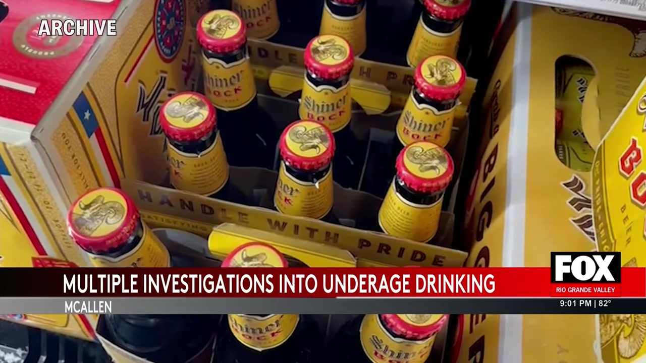 McAllen Police Crack Down On Underage Drinking At Prom Parties
