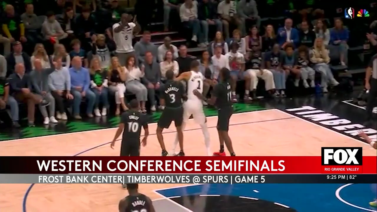 NBA Playoffs: Spurs And Timberwolves Clash In Pivotal Game 5 Semi-Final