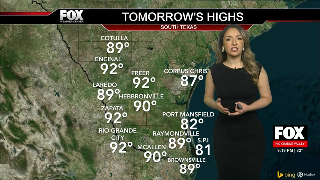 South Texas Weather: Sunny Days, High Temperatures Dominate Forecast