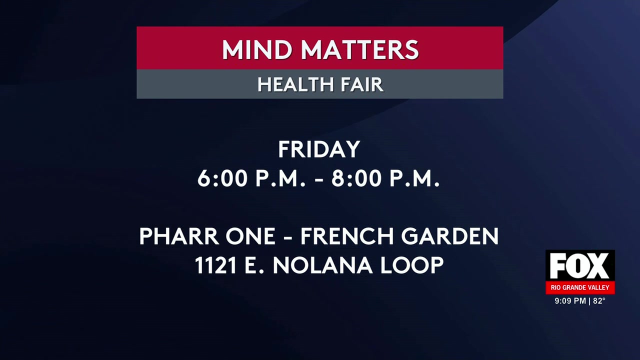 Pharr Police Mental Health Unit To Host Community Wellness Fair To Support Residents