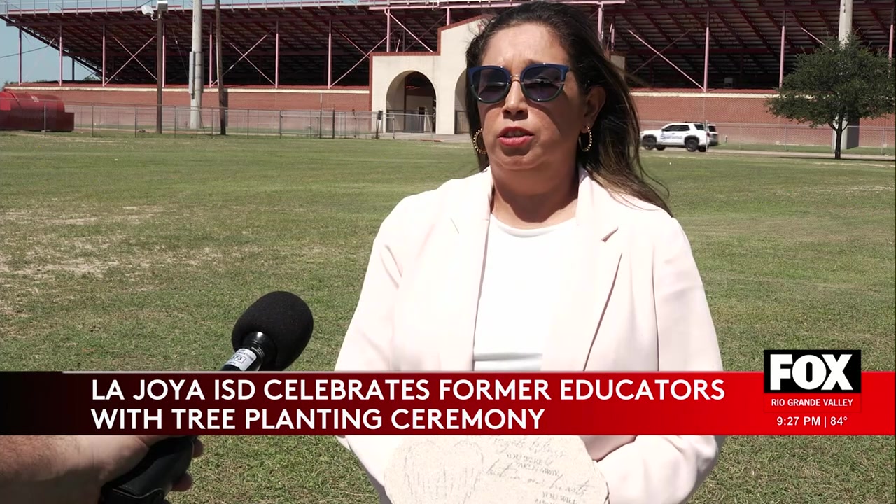 La Joya ISD Honors Two Educators With Living Memorials