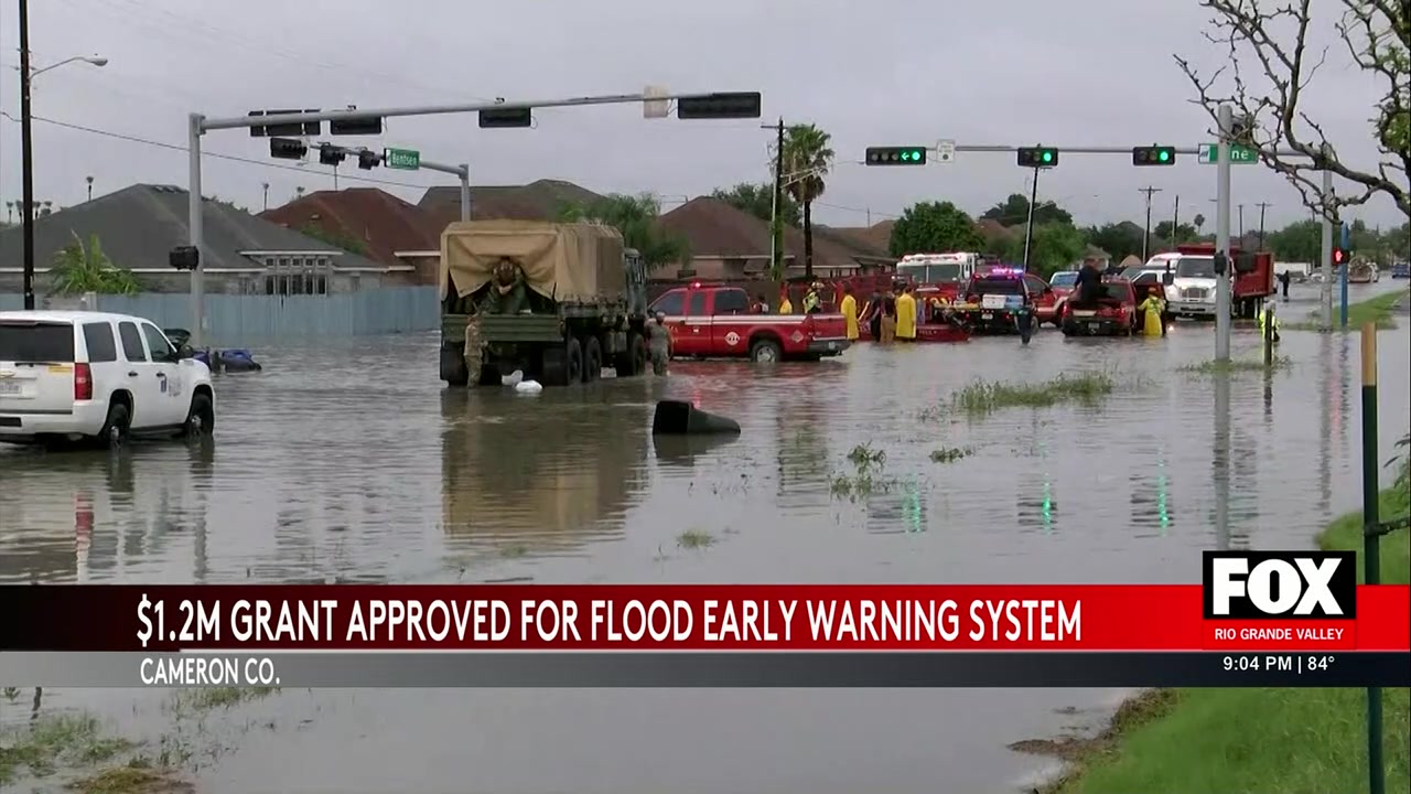 Cameron County Awarded $1.2 Million In State Grants To Expand Flood Warning System